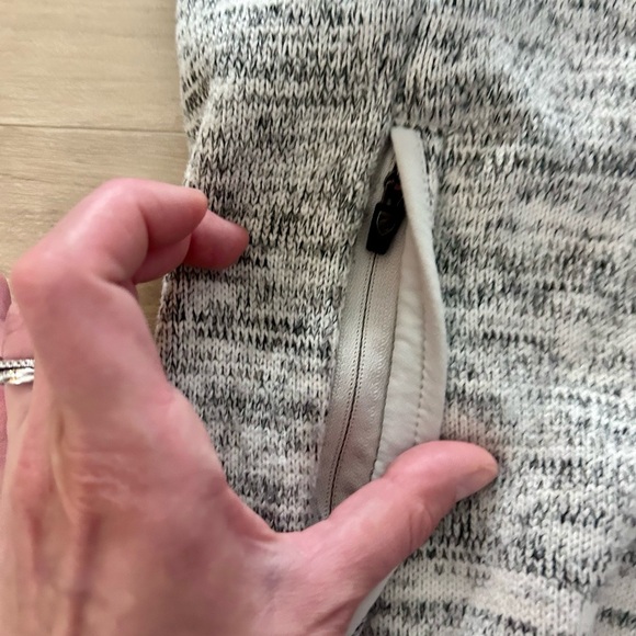 KUHL women’s long zip up fleece lined sweater size small Heather grey - Picture 6 of 6